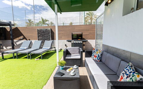 Maspalomas 1060: Möbel, Flooring, Interior Design, Fussboden, Zuhause, Gartenmöbel, Garten, Stuhl, Zimmerpflanze