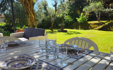 La Piccola Rocca: Tabelle, Pflanze, Geschirr, Möbel, Tisch Im Freien, Stuhl, Baum, Gartenmöbel, Küche & Esszimmer Tisch, Weinglas