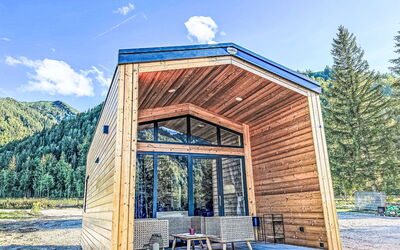 Unterkunft:&nbsp;Tiny Haus Glockenalm-Haus 4-Jahreszeiten 200.23