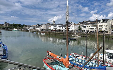 Les Terrasses de Pornic: Boot, Wasser, Gewässer, Watercraft, Wasserweg, Kanal, Boote Und Boating - Geräte Und Materialien, Hafen, Hafen, Yachthafen