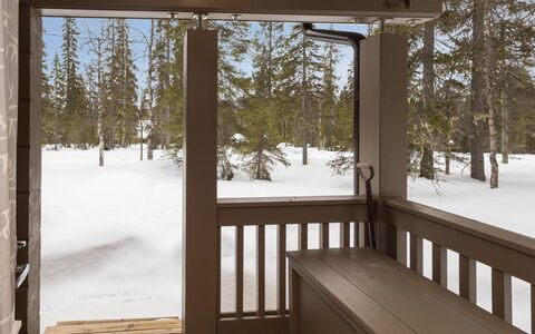 Kuukkelin Kehto: Holz, Winter, Schnee, Hartholz, Einfrieren, Holzbeize, Veranda, Deck, Planke, Schatten