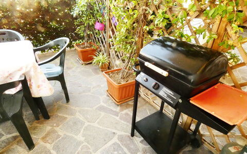 Casa Vacanze Sabrina: Pflanze, Blumentopf, Blume, Zimmerpflanze, Gartenmöbel, Gebäude, Flooring, Wohnzimmer