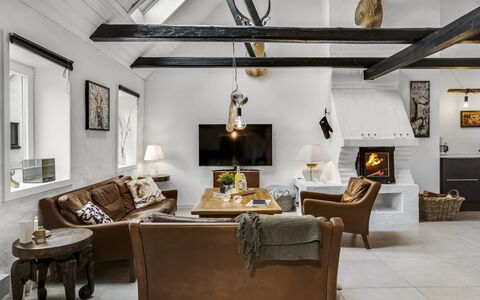 Thorgot - 3Km from the Sea: Möbel, Interior Design, Couch, Wohnzimmer, Holz, Flooring, Decke, Light Fixture, Zimmer, Zuhause