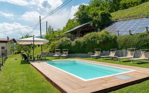 La Meridiana: Schwimmbad, Resort, Gartenmöbel, Eco Hotel, Garten, Schatten, Freizeit, Bauernhaus, Landscaping, Hinterhof