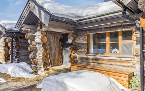 Kelokanerva: Holz, Schnee, Winter, Dach, Hütte, Haus, Einfrieren, Zuhause, Abstellgleis, Blockhaus
