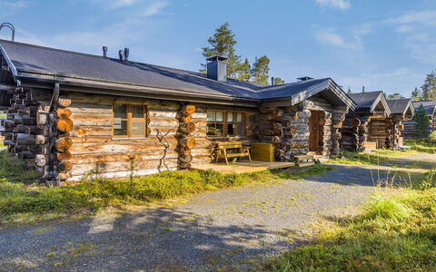 Kelokanerva: Hütte, Blockhaus, Lärche, Hütte, Pine Familie, Gartenbauten