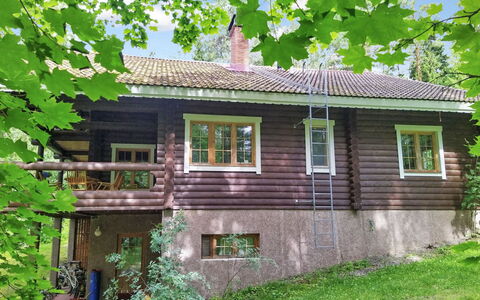 Tuohiniemi: Gebäude, Holz, Haus, Hütte, Zuhause, Strauch, Ländliches Gebiet, Grundstueck, Abstellgleis, Frühling