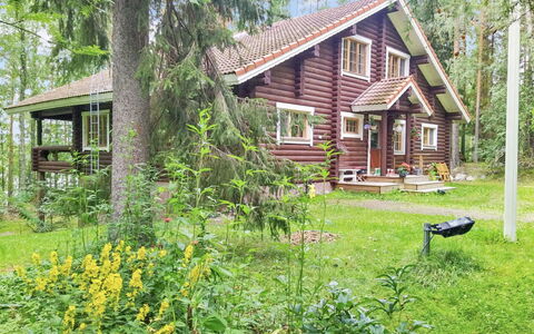 Tuohiniemi: Gebäude, Holz, Haus, Hütte, Zuhause, Dach, Strauch, Ländliches Gebiet, Grundstueck