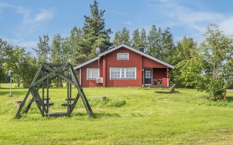 Mansikkaranta 1: Holz, Winter, Schnee, Zuhause, Hütte, Einfrieren, Abstellgleis, Blockhaus, Eis