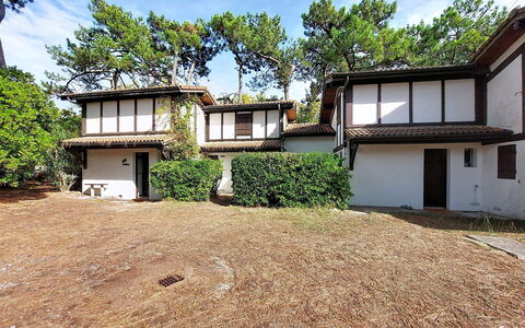 Mimizan 406: Estate, Landscaping, Hazienda, Auffahrt, Hinterhof, Balkon
