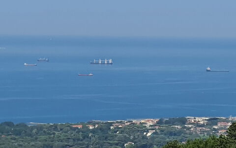 La Casa Sul Forte: Blau, Wasservorräte, Horizont, Atmosphärisches Phänomen, Meer, Watercraft, Ozean, Boot