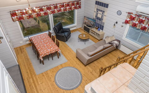 Onnimanni: Flooring, Holz, Fussboden, Interior Design, Decke, Holzboden, Möbel, Zuhause, Wohnzimmer, Zimmer