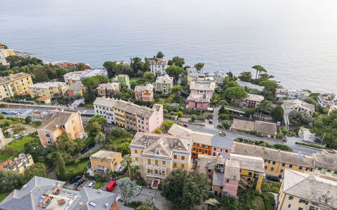 Casa con Accesso Privato al Mare, Parcheggio, Bogl: Gebäude, Wohngebiet, Stadt, Haus, Nachbarschaft, \Stadt, Zuhause, Wohnung, Vorort, Vogelperspektive