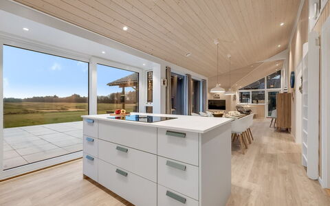 Corina - 850M to the Fjord: Flooring, Interior Design, Holz, Decke, Fussboden, Countertop, Küche, Light Fixture, Möbel, Cabinetry