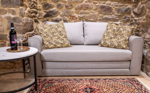 Maccari Suite: Möbel, Couch, Kissen, Wohnzimmer, Dekokissen, Kissen, Natürliches Material, Hartholz, Schlafsofa