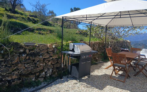 Villa dei Sogni: Überdachung, Schatten, Gazebo, Outdoor Struktur, Pavillon, Zelt, Gartenmöbel, Regenschirm, Garten