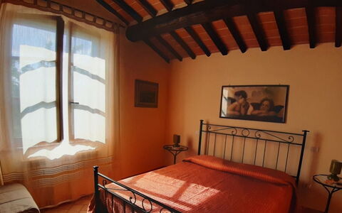 Il Bosco: Wand, Schlafzimmer, Bett, Möbel, Interior Design, Bettdecke, Bedding, Fussboden, Bettrahmen, Flooring