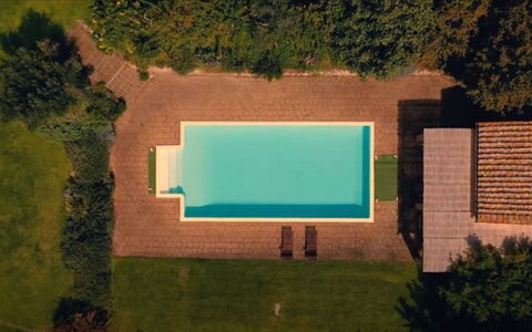 Bagnoletto: Schwimmbad, Verbundwerkstoff, Estate, Resort, Thermae, Hinterhof, Bauernhaus, Freizeit, Garten, Rasen