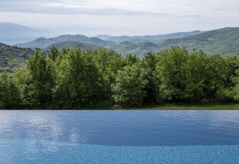Villa Santa: Bergforms, Natürliche Landschaft, Hügel, Gebirge, Bergstation, Senke, Schwimmbad, Grat, Reflexion, Eco Hotel