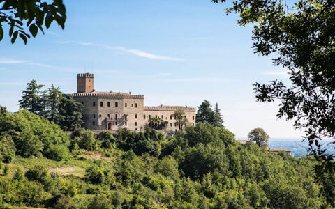 Cascina Arcangelo: Landschaft, Die Architektur, Grundstueck, Schloss, Ländliches Gebiet, Estate, Palast, Touristenattraktion, Mittelalterliche Architektur