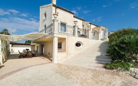 Villa del Drago: Estate, Villa, Villa, Balkon, Säule, Hazienda