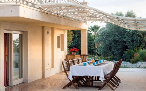 Villa del Drago: Schatten, Outdoor Struktur, Estate, Säule, Pergola, Eco Hotel, Pavillon, Design, Strahl, Balkon