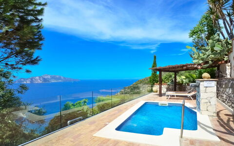 Villa Campanella: Blau, Schwimmbad, Resort, Küsten Und Ozeanische Forms, Meer, Eco Hotel, Küste, Hotel, Tropen, Villa