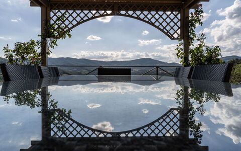 Villa Collinette: Schatten, Eco Hotel, Outdoor Struktur, Pavillon, Balkon