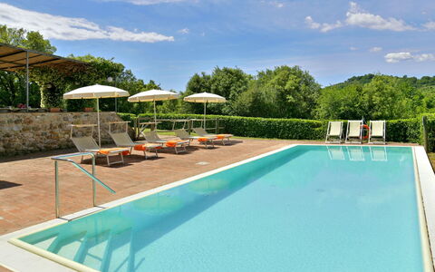 Villa Anima: Schwimmbad, Resort, Gartenmöbel, Eco Hotel, Sonnenliege, Thermae, Schatten, Hazienda, Hotel, Tisch Im Freien