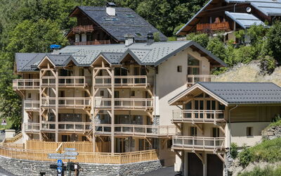 Peisey-Nancroix 101: Zuhause, Wohnung, Balkon, Holz, Veranda, Bergdorf, Blockhaus, Hotel