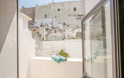 Casa Bolero: Wand, Wohnung, Balkon, Zimmerpflanze, Daylighting, Blumentopf