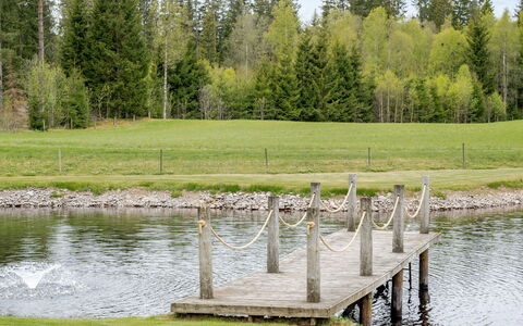 Lövåsen: Wasser, Grün, Gras, Natürliche Landschaft, Bank, Wasserlauf, See, Dock, Reservoir