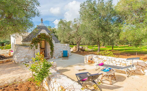 Trullo Della Quercia: Garten, Landscaping, Garten, Hinterhof, Bauernhaus