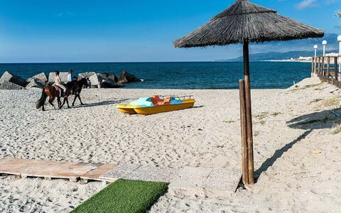 Cala Marina: Strand, Meer, Gartenmöbel, Küsten Und Ozeanische Forms, Küste, Schatten, Ufer, Ozean, Sand, Urlaub