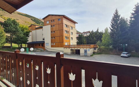 Alpina Lodge: Balkon, Einfrieren
