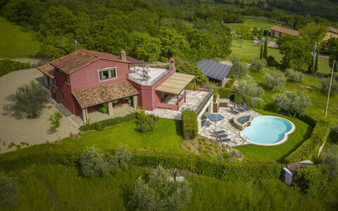 Villa delle Rose: Gras, Landschaft, Haus, Zuhause, Ländliches Gebiet, Hütte, Grundstueck, Bauernhaus, Estate