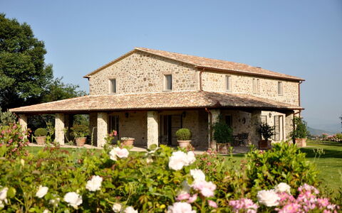 Podere Bella Vista: Haus, Zuhause, Hütte, Dach, Bauernhaus, Tür, Estate, Garten, Villa