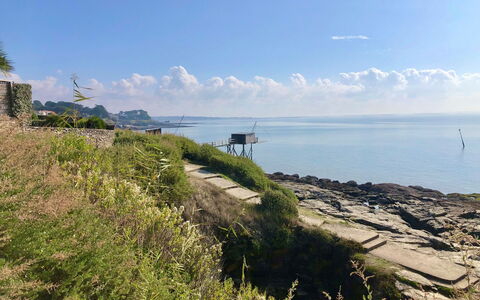 La Falaise: Blau, Wasser, Horizont, Küste, Küsten Und Ozeanische Forms, Meer, Ozean, Ufer, Tropen