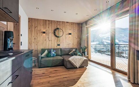 Unterkunft:&nbsp;Mountain Suite Nr 103 71.3