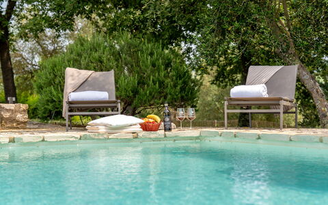 In the Heart of Chianti, Pool, Wifi, View - Lillia: Möbel, Gartenmöbel, Garten, Schatten, Stuhl, Natürliches Material, Design, Armlehne, Tropen, Wicker