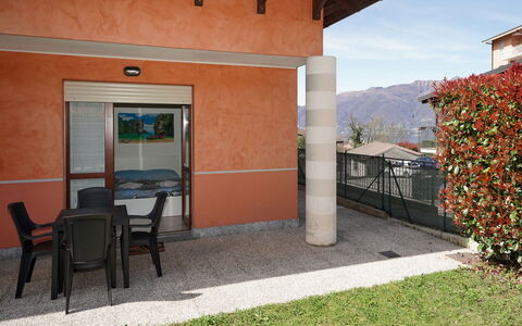 Cà Silvio: Schatten, Gartenmöbel, Outdoor Struktur, Daylighting, Balkon