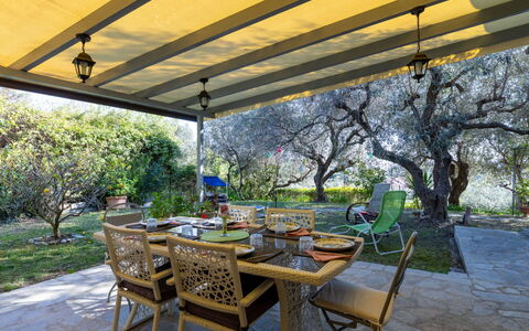 Villa degli Ulivi: Schwimmbad, Resort, Verbundwerkstoff, Erholung, Freizeit, Schatten, Urlaub, Ferienort, Freizeitzentrum