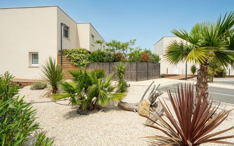 La Dune: Garten, Landscaping, Schatten, Auffahrt, Garten, Walkway, Hinterhof, Hazienda