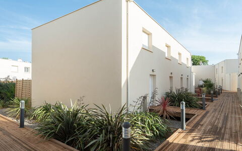La Dune: Wohngebiet, Wohnung, Schatten, Auffahrt, Balkon, Walkway, Hof