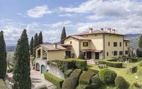 Villa Alessia Luxury: Garten, Estate, Landscaping, Villa, Villa, Hecke