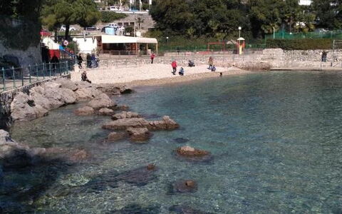 Appartamento Central Sea View Opatija: Gewässer, Küste, Küsten Und Ozeanische Forms, Sommer, Meer, Strand, Landschaft, Ufer, Bank, Ozean