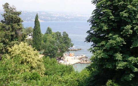 Appartamento Central Sea View Opatija: Wasservorräte, Gewässer, Baum, Natürlichen Umgebung, Natur, Vegetation, Küsten Und Ozeanische Forms, Küste, Wasserweg, Bank