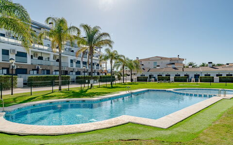 Las Dunas Oliva Nova: Resort, Hotel, Villa, Schwimmbad