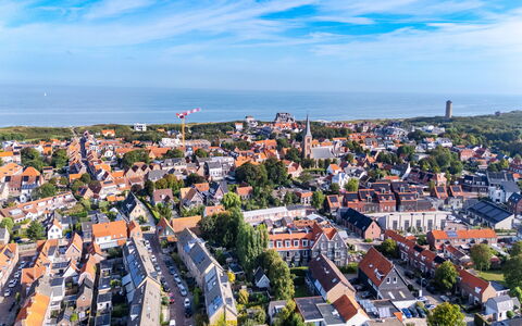 Residence Domburg: Daytime, Horizont, Wohngebiet, Küste, Landschaft, Urban Design, Küsten Und Ozeanische Forms, Vogelperspektive, Meer, Vorort
