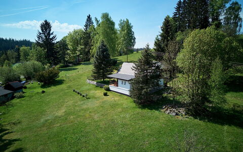 Marta: Baum, Gras, Natürlichen Umgebung, Landschaft, Haus, Hütte, Strauch, Grundstueck, Ländliches Gebiet, Einfach